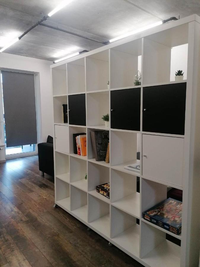 Erdvi Studija Spacious Studio Apartment Self Check In VNO Exterior photo