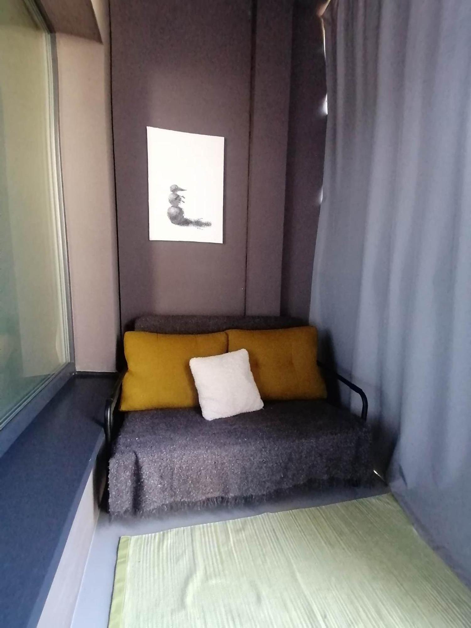 Erdvi Studija Spacious Studio Apartment Self Check In VNO Exterior photo